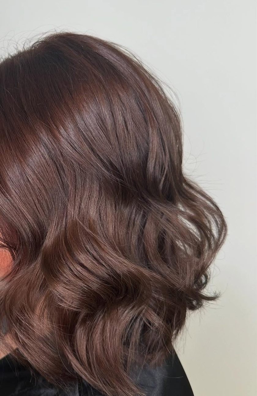 Chocolate Brown – kurze Waves